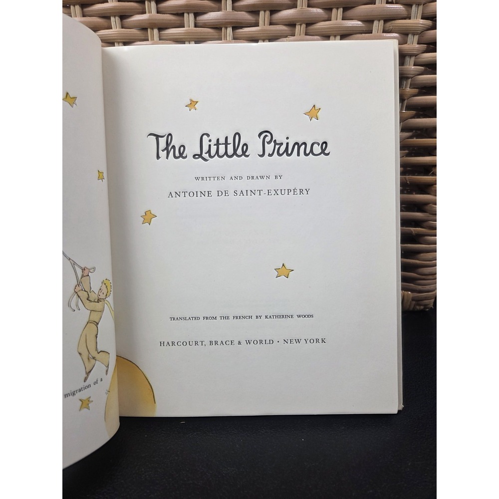 The Little Prince by Antoine De Saint-Exupery 1943 Reynal Early Hardcover GOOD - Picture 6 of 15